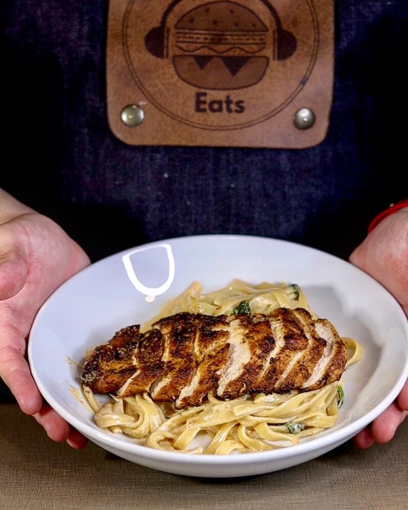 Blackened Chicken Alfredo